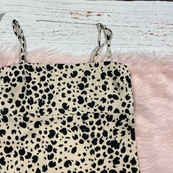 NWT Beach Bunny Harper Leopard Mini Slip Dress - Picture 5 of 9